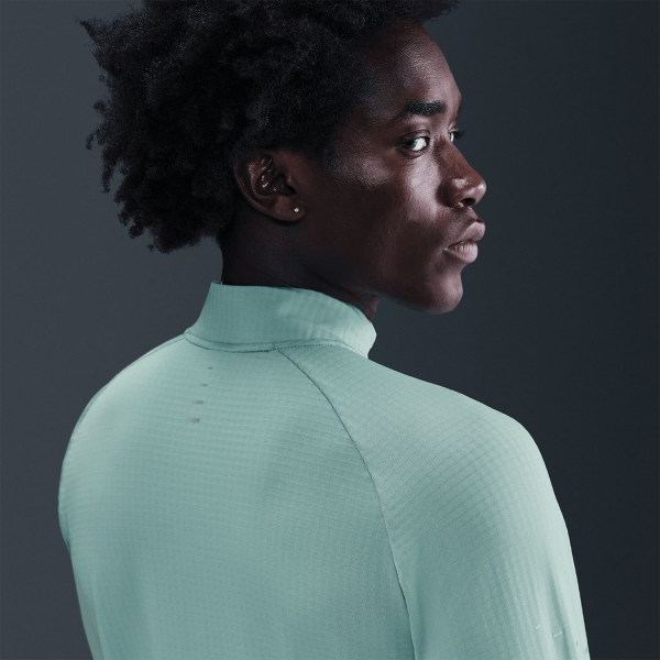 Nike Stride Therma-FIT Maglia - Cannon/Reflective Silver