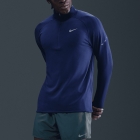 Nike Stride Therma-FIT Shirt - Blue Void/Reflective Silver