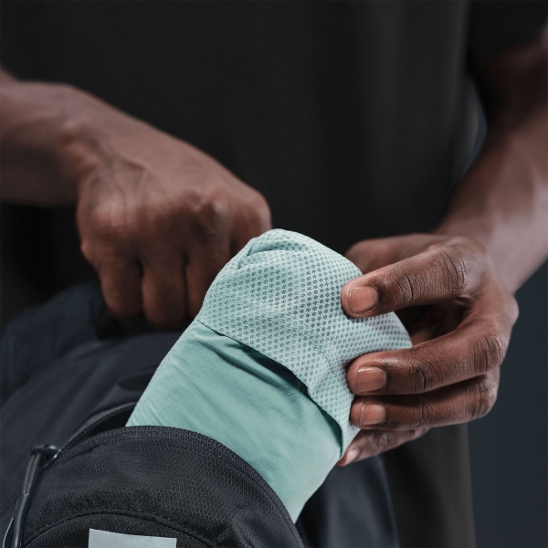Nike Dri-FIT UV Stride Giacca - Black/Cannon/Reflective Silver