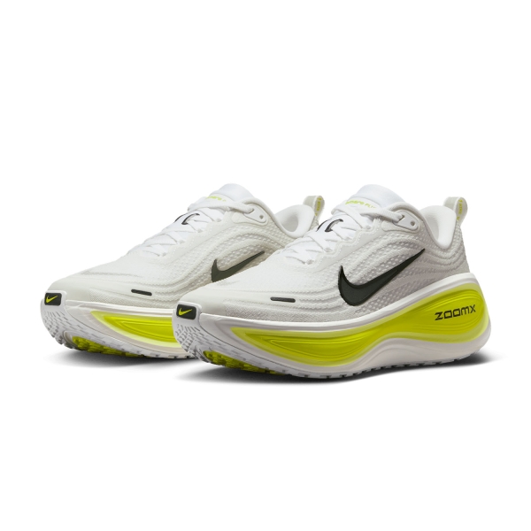 Nike Vomero Plus - White/Black/Cyber/Light Lemon Twist