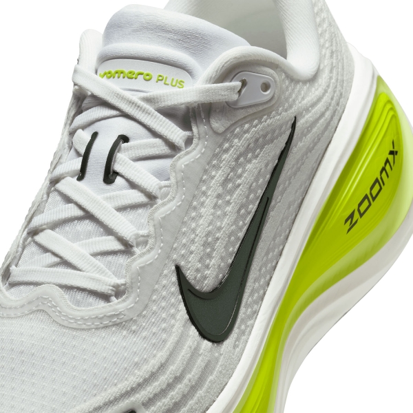 Nike Vomero Plus - White/Black/Cyber/Light Lemon Twist