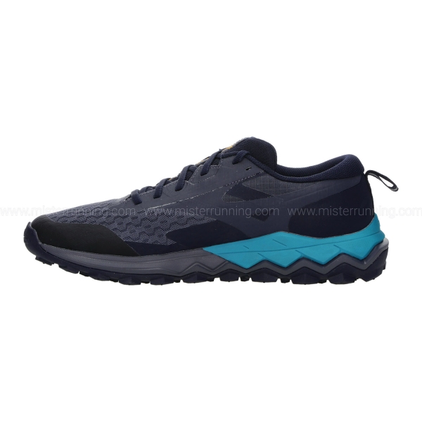 Mizuno Wave Ibuki 5 GTX - Odyssey Gray/Citrus/Baritone Blue