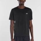 New Balance Athletics Graphic Logo Maglietta - Black