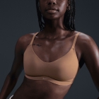 Nike Alate Minimalist Sports Bra - Desert Dust/White