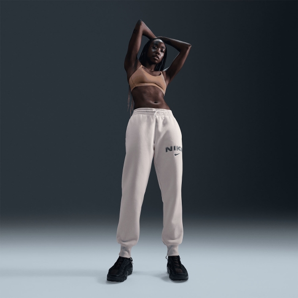 Nike Alate Minimalist Sports Bra - Desert Dust/White