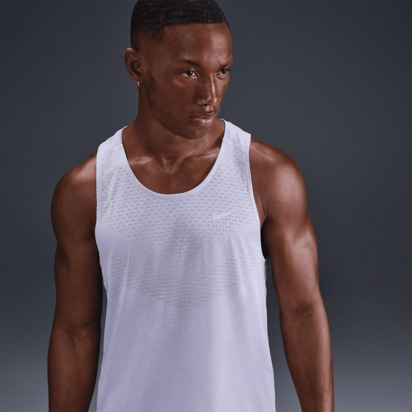 Nike Dri-FIT ADV Stride Canotta - Ghost/Heather/Reflective Silver