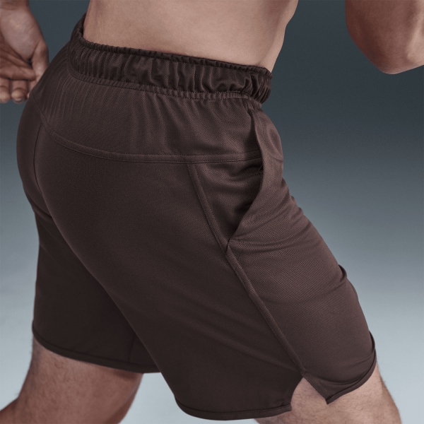 Nike Dri-FIT Totality 7in Pantaloncini - Baroque Brown/Black