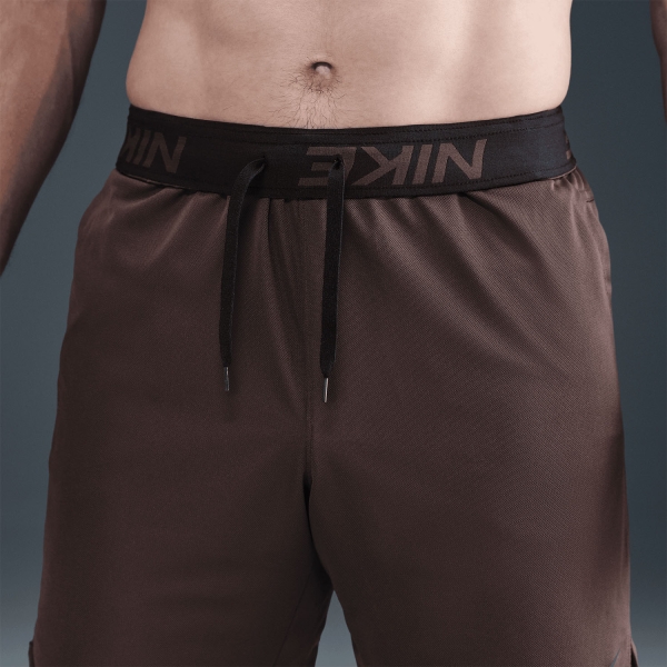 Nike Dri-FIT Totality 7in Pantaloncini - Baroque Brown/Black