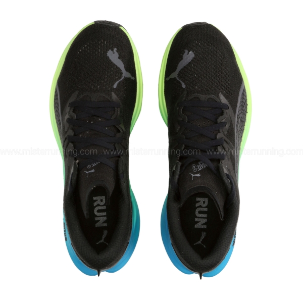 Puma Deviate NITRO 3 - Black/Speed Blue