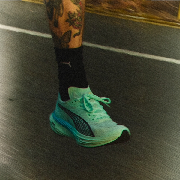 Puma Deviate NITRO 3 - Mint Melt/Speed Blue