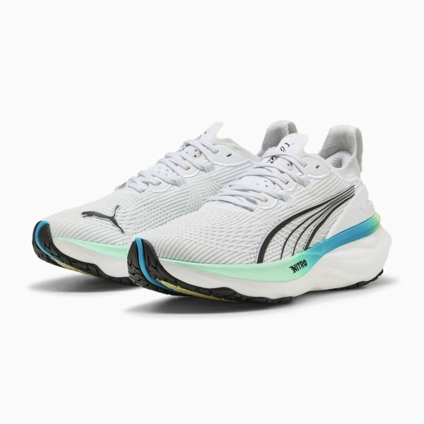 Puma ForeverRun NITRO 2 - White/Mint Melt