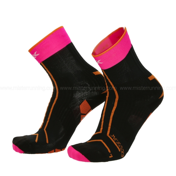 X-Bionic TerraSkin X00/C - X Black/X White/Fluo Pink