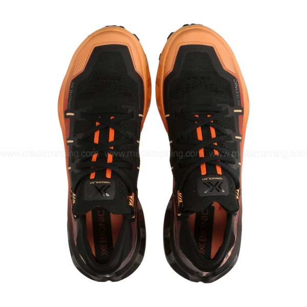 X-Bionic TerraSkin X01 - X Black/Dark Peach/Fresh Peach