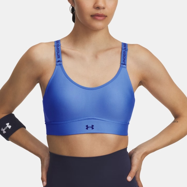 Reggiseno Sportivo Donna Under Armour Infinity Mid 2.0 Reggiseno Sportivo  Blue Atlantis/Washed Navy 13841230402