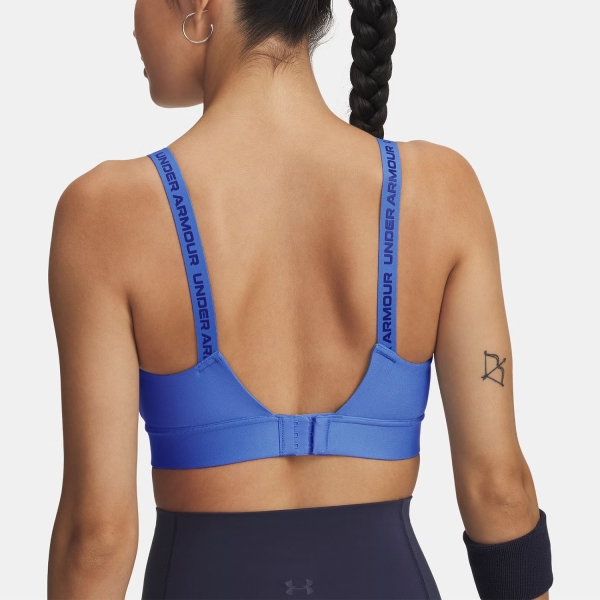 Under Armour Infinity Mid 2.0 Reggiseno Sportivo - Blue Atlantis/Washed Navy