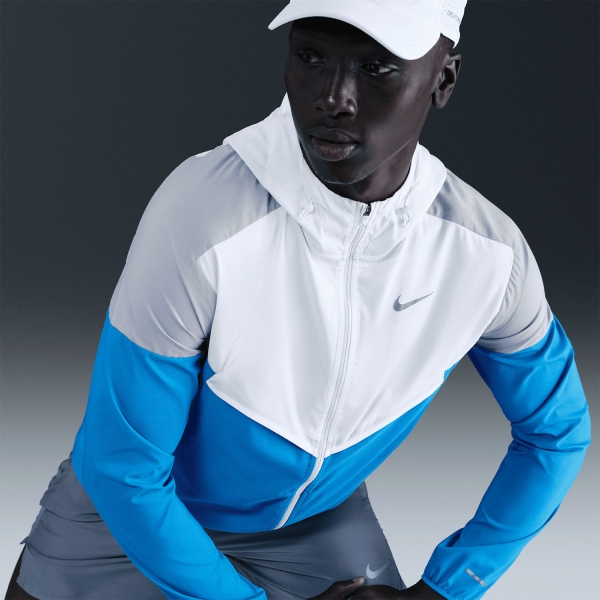 Nike Impossibly Giacca - White/Wolf Grey/Blue Hero
