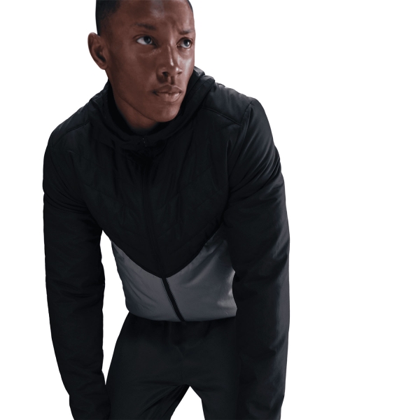 Nike Therma-FIT Repel Jacket - Black/Smoke Grey/Reflective Silver