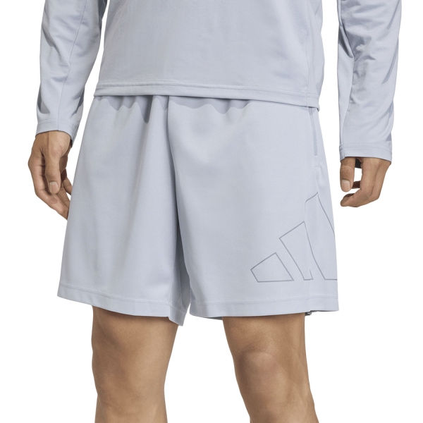  adidas Essentials Big Logo 7in Pantaloncini  Halo Silver KC52927in