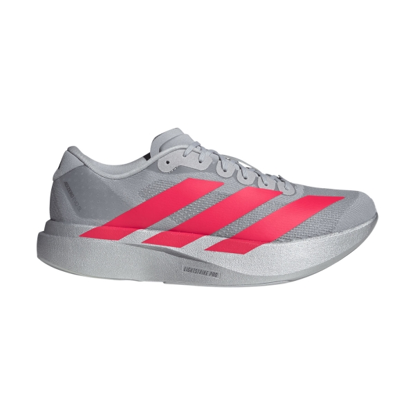 Zapatillas Running Performance Hombre adidas adizero Evo SL  Silver Metallic/Lucid Red/Iron Metallic KI3381