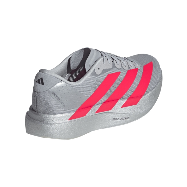 adidas adizero Evo SL - Silver Metallic/Lucid Red/Iron Metallic