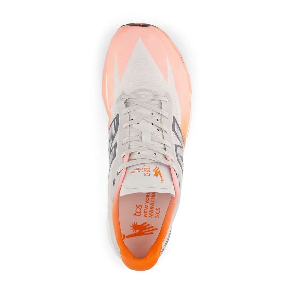 New Balance FuelCell SuperComp Elite v5 - Grapefruit/Grey Matter/Poppy