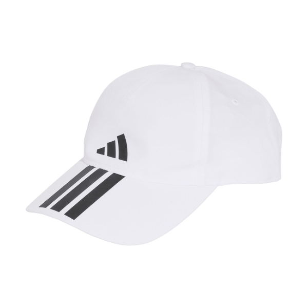 Gorra y Visera adidas 3 Stripes Gorra  White/Black JM5344
