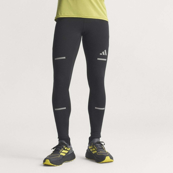 Pantaloni e Tights Running Uomo adidas Adi365 CLIMAWARM+ Tights  Black JP3847