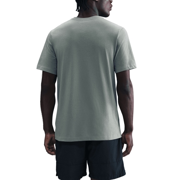 Nike Dri-FIT Swoosh Logo Maglietta - Clay Green/Black