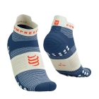 Compressport Pro Racing V4.0 Logo Calze - Blues/Sugar