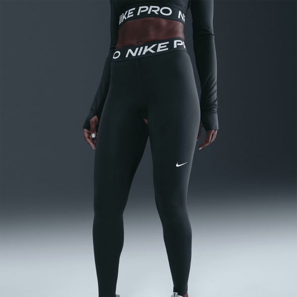 Nike Pro 365 Tights - Seaweed/White