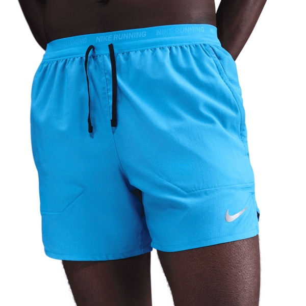 Pantaloncino Running Uomo Nike DriFIT Stride 5in Pantaloncini  Blue Hero/Black/Reflective Silver DM4755446