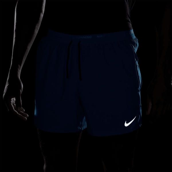 Nike Dri-FIT Stride 5in Pantaloncini - Blue Hero/Black/Reflective Silver