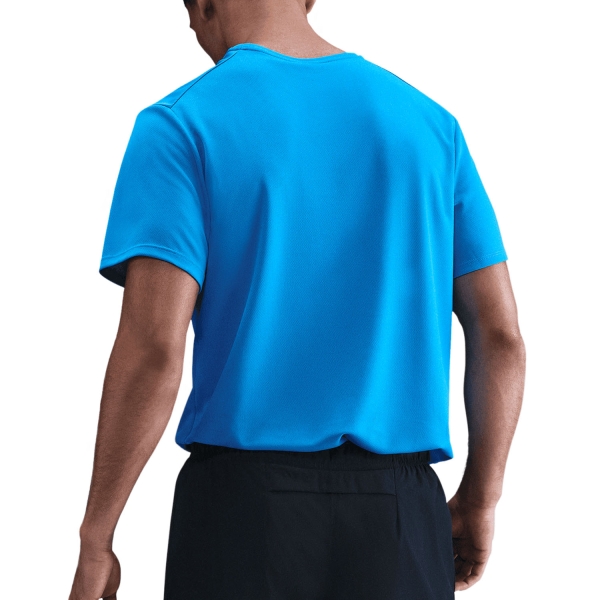 Nike Dri-FIT UV Run Division Miler Maglietta - Blue Hero/Reflective Silver