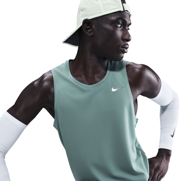 Nike Dri-FIT Miler Run Canotta - Cannon/Reflective Silver
