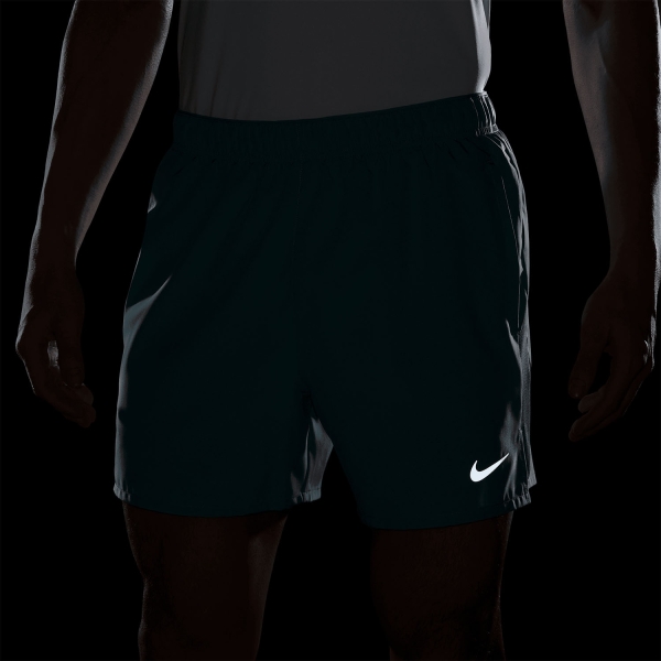 Nike Challenger 5in Pantaloncini - Cannon/Black/Reflective Silver