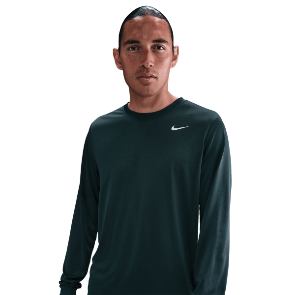 Nike Dri-FIT Legend Maglia - Seaweed/Matt Silver