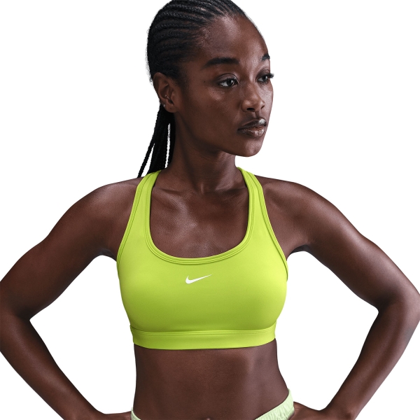 Nike Swoosh Light Reggiseno Sportivo - Cyber/White