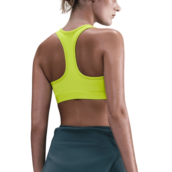 Nike Swoosh Reggiseno Sportivo - Cyber/White