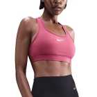 Nike Swoosh Reggiseno Sportivo - Sweet Beet/White
