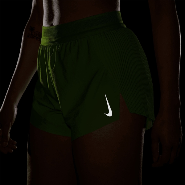 Nike Aeroswift 3in Shorts - Cyber/Black
