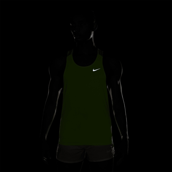 Nike Dri-FIT Fast Canotta - Volt/Reflective Silver