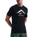 Nike Dri-FIT Trail Logo Maglietta - Black/Summit White