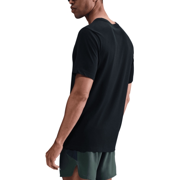 Nike Dri-FIT Trail Logo Maglietta - Black/Summit White