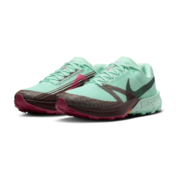 Nike React Terra Kiger 10 - Mint Foam/Seaweed/Burgundy Crush