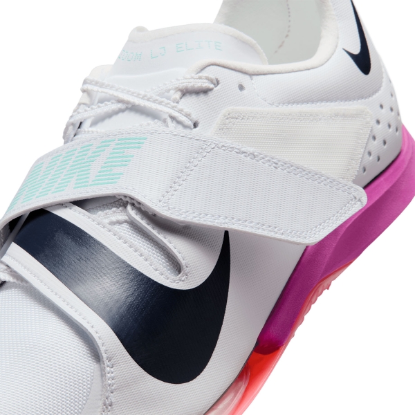 Nike Air Zoom LJ Elite - White/Obsidian/Bright Crimson