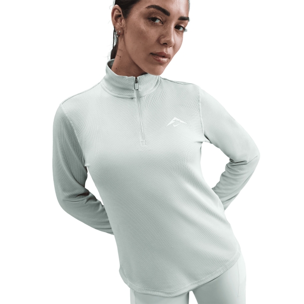 Nike Dri-FIT Trail Pro Maglia - Light Silver/Summit White