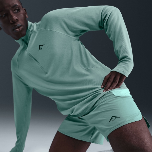 Nike Dri-FIT ADV Second Sunrise 5in Pantaloncini - Cannon/Mint Foam/College Grey/Black