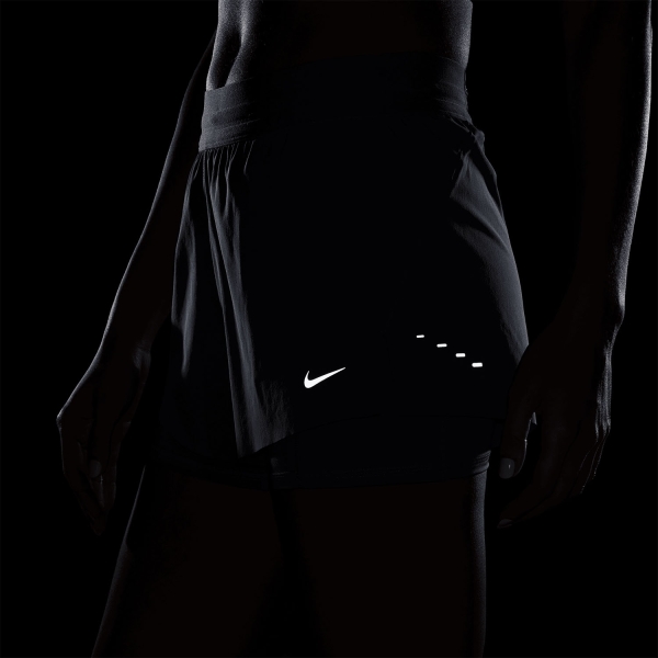 Nike Swift 2 in 1 2.5in Pantaloncini - World Indigo/Reflective Silver