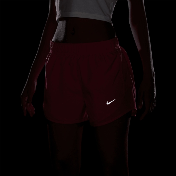 Nike Dri-FIT Tempo 3in Pantaloncini - Rush Pink/Heather/Reflective Silver