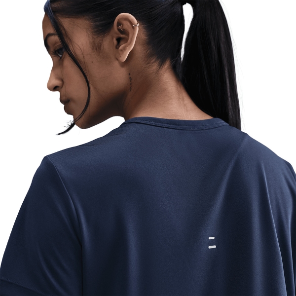 Nike Tempo Maglietta - Midnight Navy/Reflective Silver